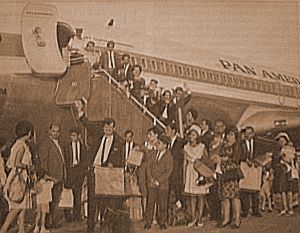 Leaving for the United States, September 1966