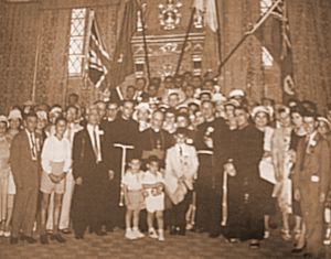 Maltese Canadians on a visit to Malta, 1960